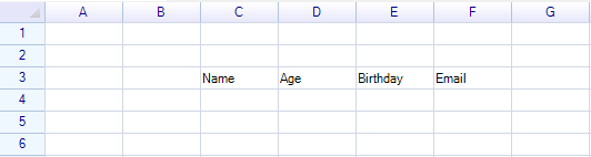 Set Range Data
