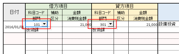 入力方法