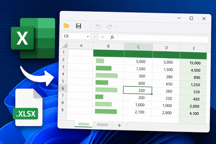 C# で WinForms / WPF アプリに Excel ファイルを表示・編集する